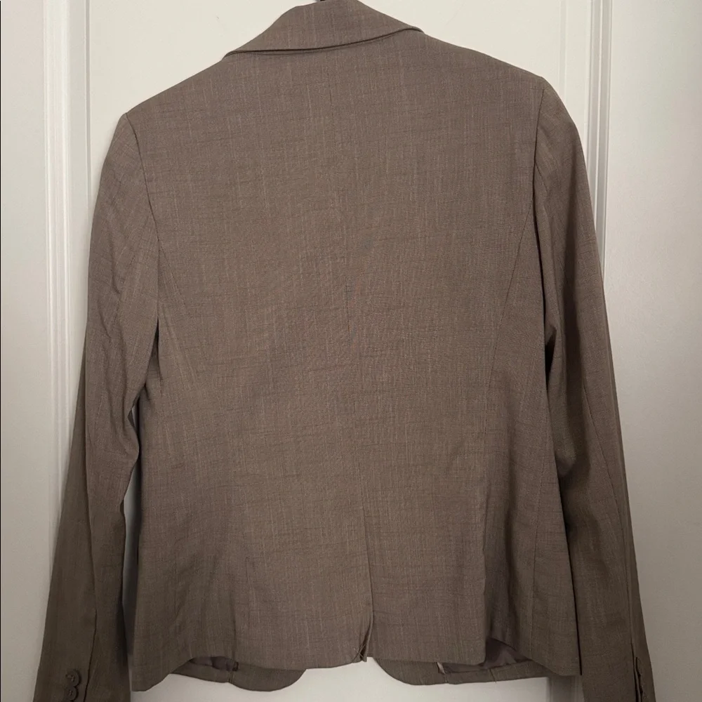 New York & Company Tan Blazer Jacket - Picture 4 of 5
